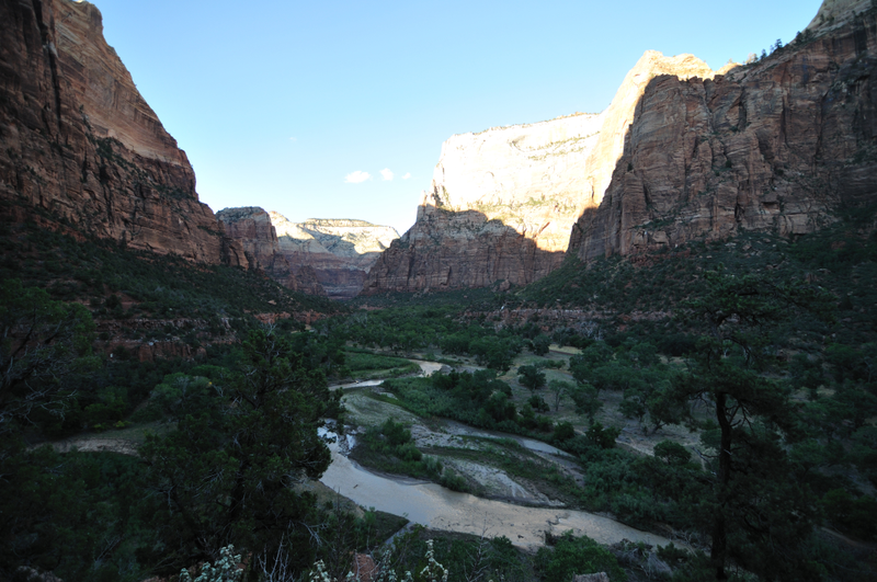 The valley where we took a little hike.